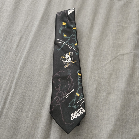 Ralph Marlin Black and Yellow Cartoon Tie - Picture 1 of 5
